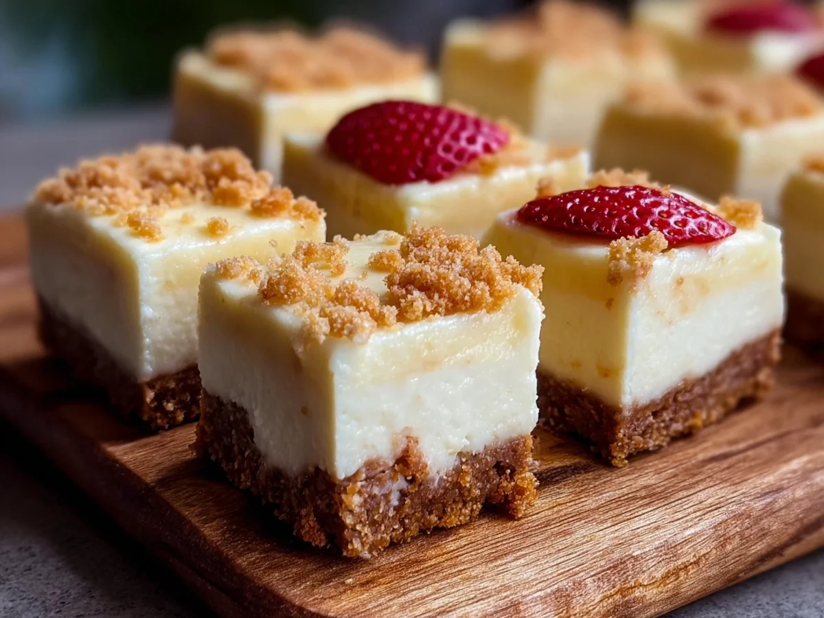 5-Ingredient Keto No-Bake Cheesecake Bars - Image 2