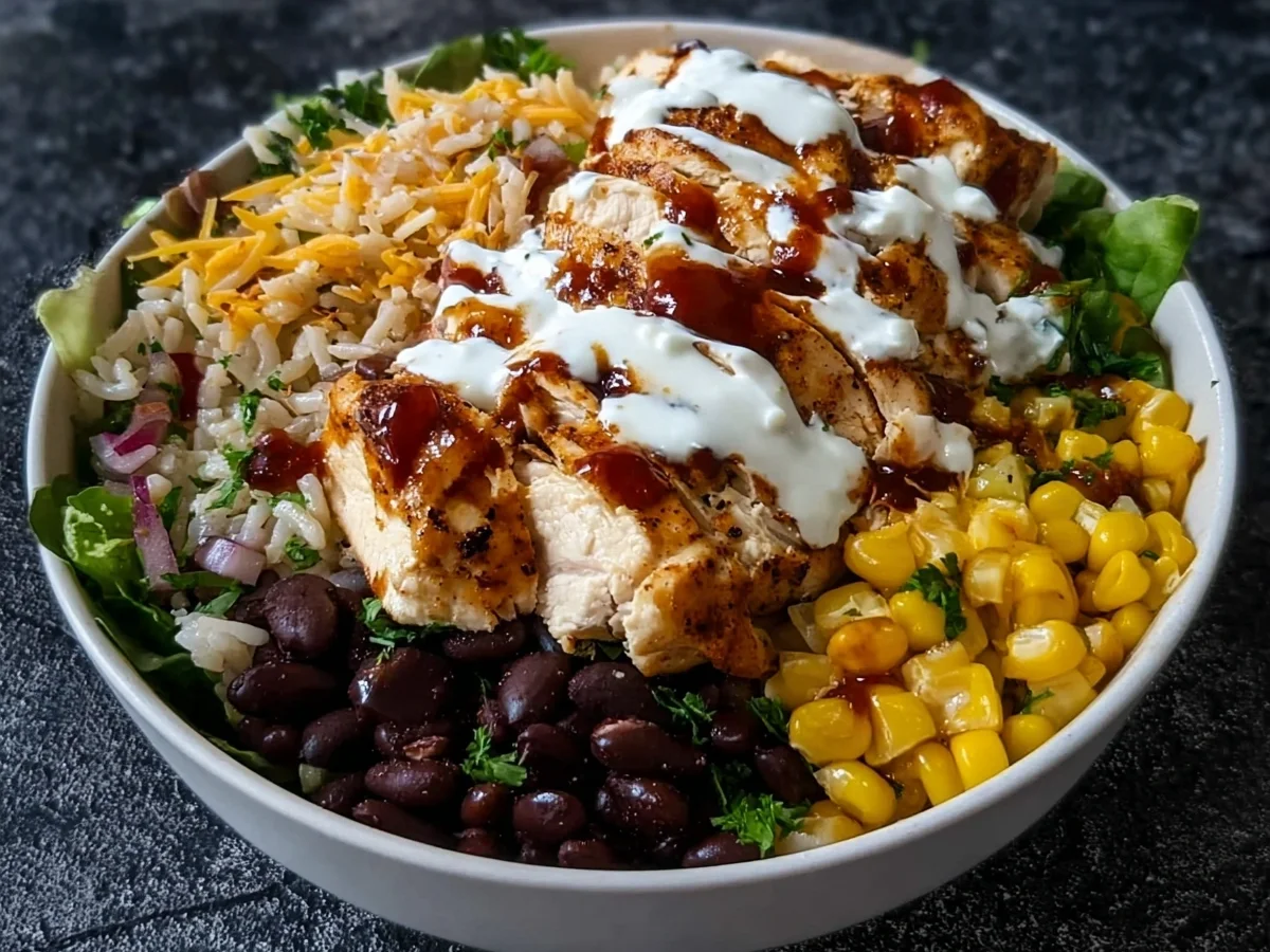 BBQ Ranch Chicken Bowl: Macro-Friendly & High Protein - Image 2