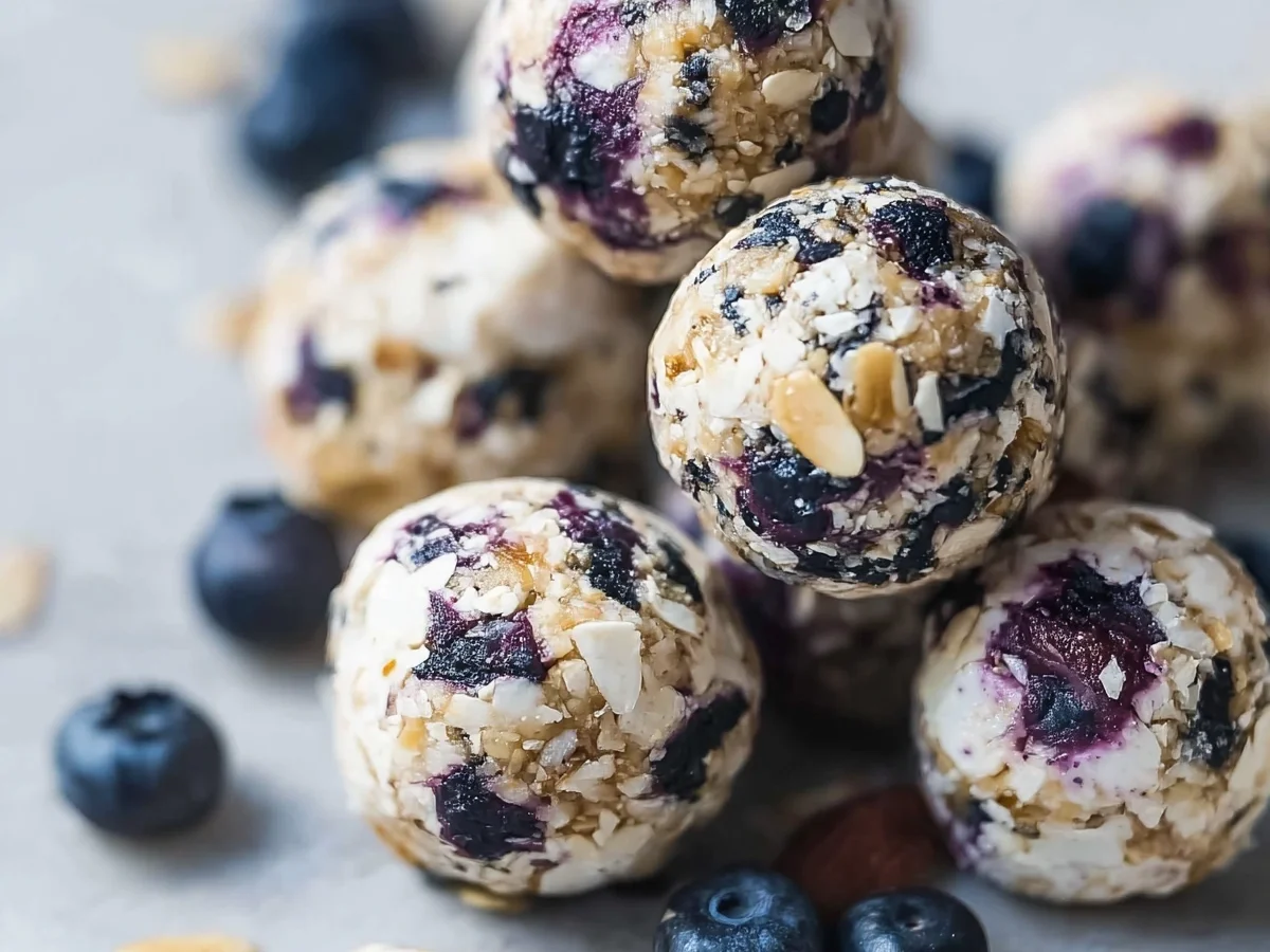 Blueberry Cheesecake Protein Bites: Healthy No-Bake - Image 2