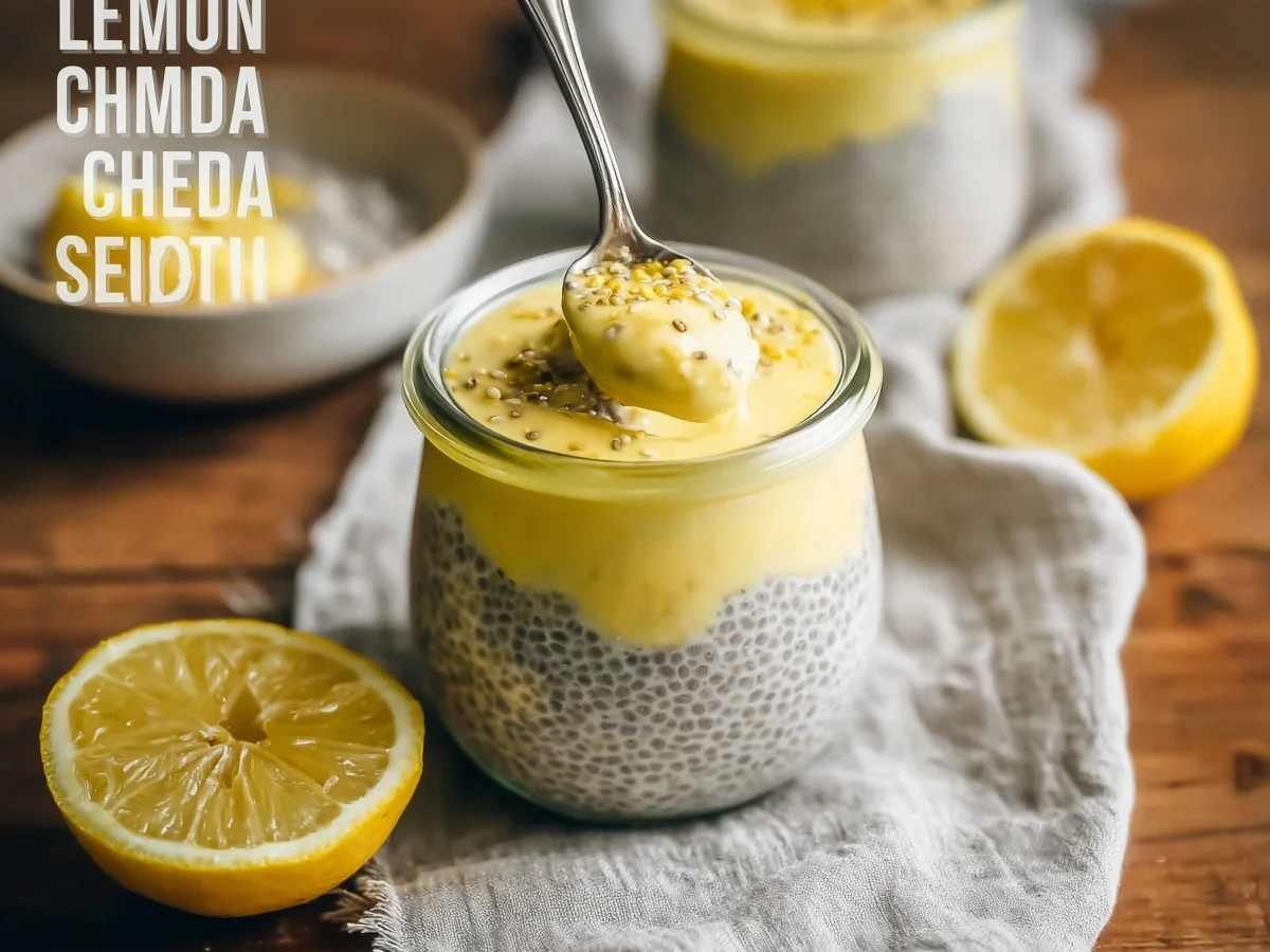 Bright & Creamy Lemon Chia Seed Pudding Recipe - Image 1