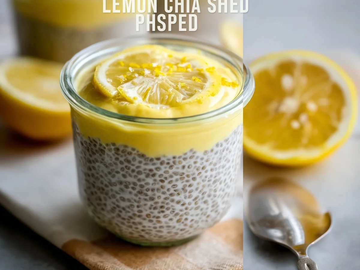 Bright & Creamy Lemon Chia Seed Pudding Recipe - Image 2