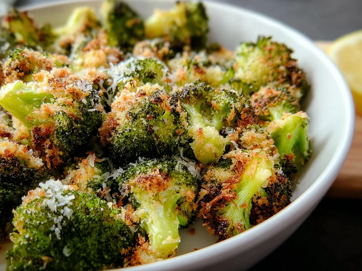Crispy Parmesan Crusted Broccoli Florets - Image 2