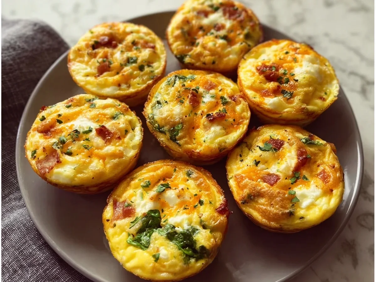 Easy Cottage Cheese Egg Bites for Quick Breakfasts - Image 1