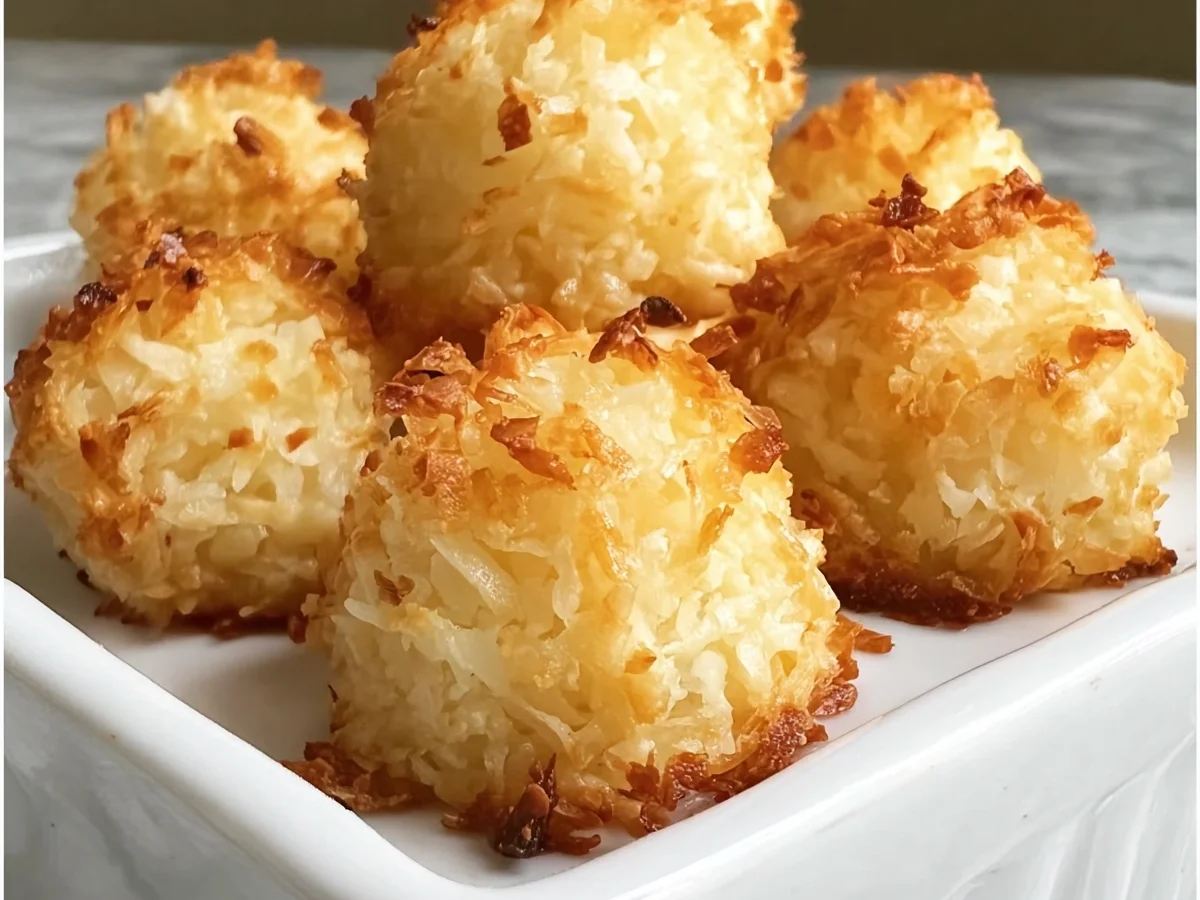 Easy Keto Coconut Macaroons (3 Ingredients) - Image 1