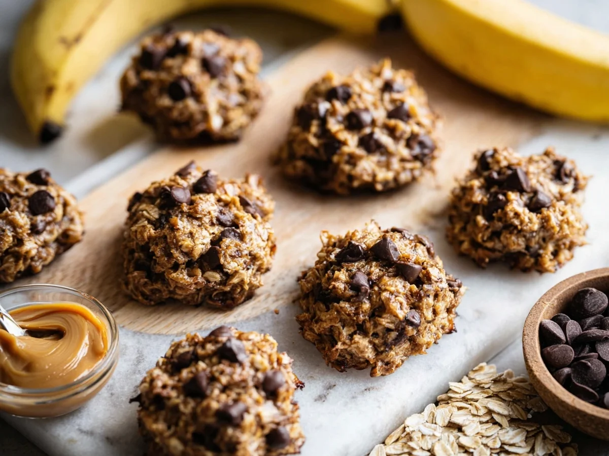 Healthy Banana Oatmeal Cookies: Wholesome & Easy Recipe - Image 1