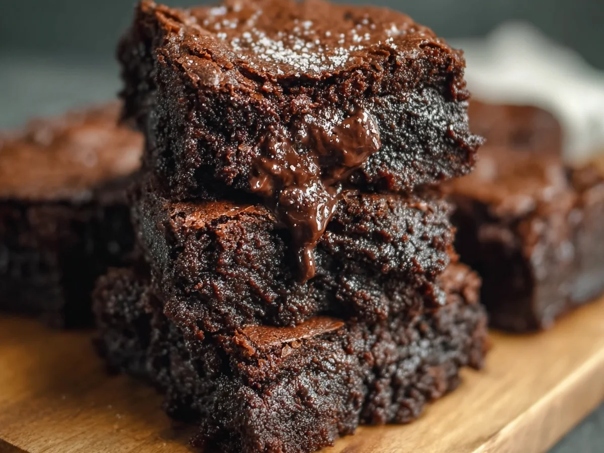 Healthy Low Calorie Greek Yogurt Brownies - Image 1