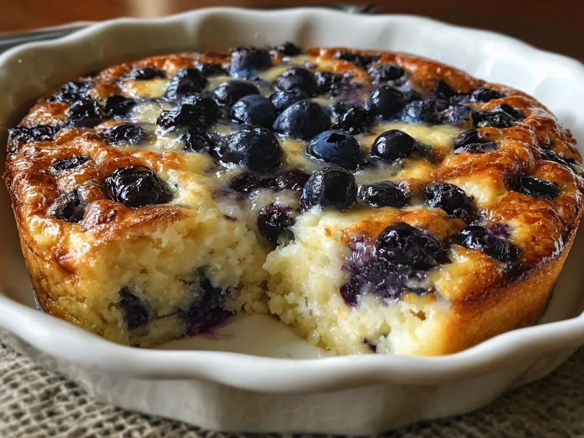 High Protein Blueberry Cottage Cheese Breakfast Bake - Image 2
