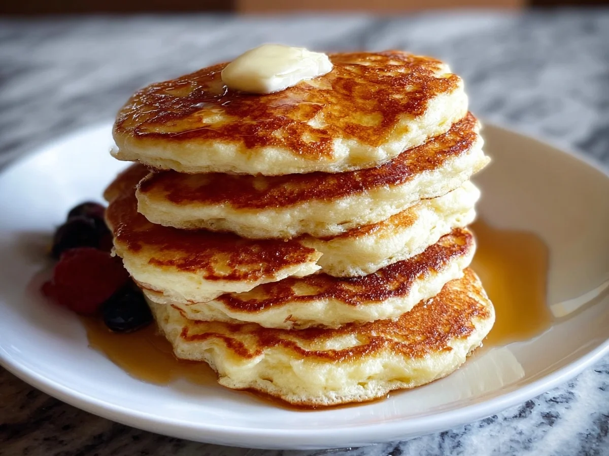 High-Protein Cottage Cheese Pancakes: Fluffy & Healthy - Image 1