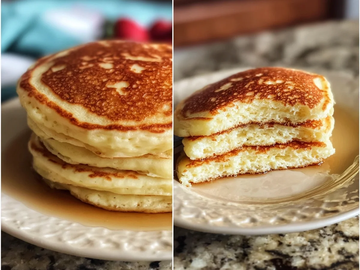 High-Protein Fluffy Pancakes: Quick & Energizing Breakfast - Image 1