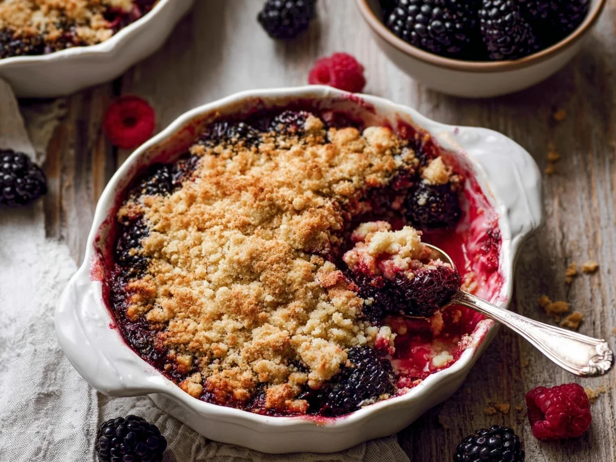 Keto Blackberry Cobbler: Low-Carb Dessert Recipe - Image 2