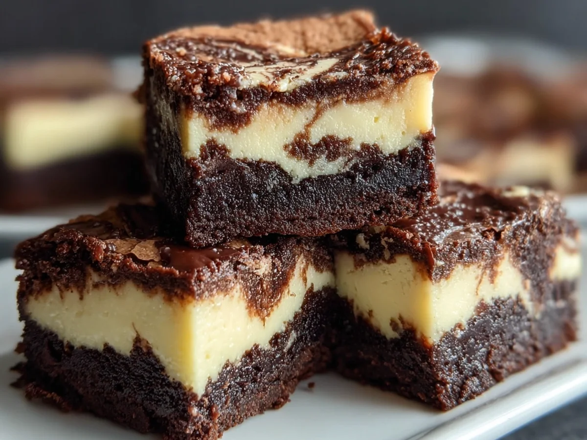 Keto Cheesecake Brownies: 3g Net Carbs Dessert - Image 1