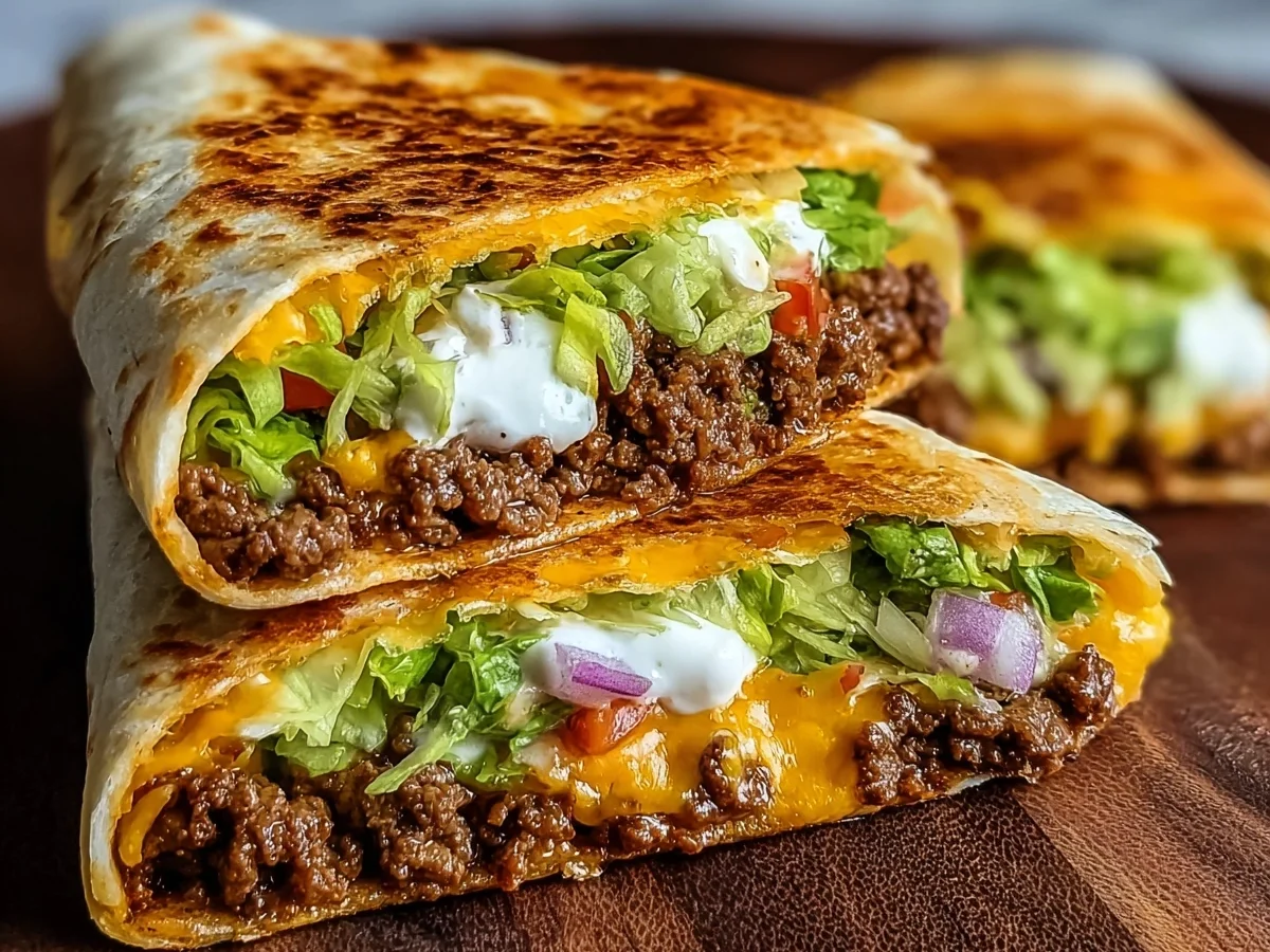 Keto Crunchwraps: Low-Carb Dinner Recipe - Image 1