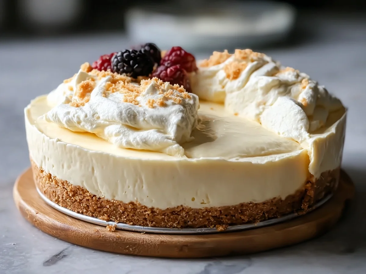Keto No Bake Cheesecake: Creamy & Easy Dessert - Image 1