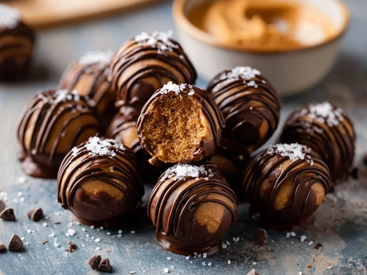 Keto Peanut Butter Chocolate Fat Bombs (No-Bake) - Image 1