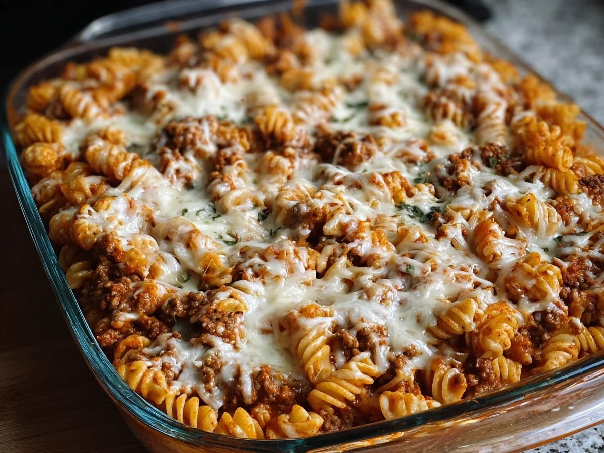 Protein Pasta Bake with Cottage Cheese & Ground Beef - Image 2