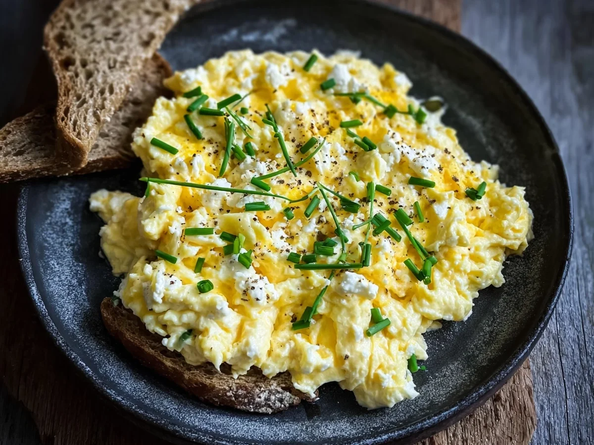 Protein Scrambled Eggs with Cottage Cheese - Image 1
