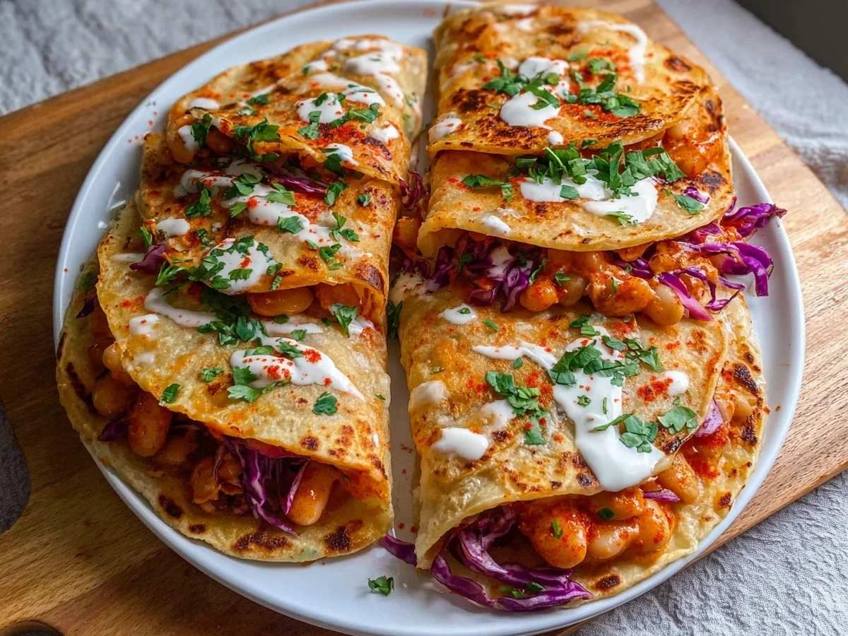 Quick Buffalo White Bean Tacos: Easy Plant-Based Dinner - Image 2