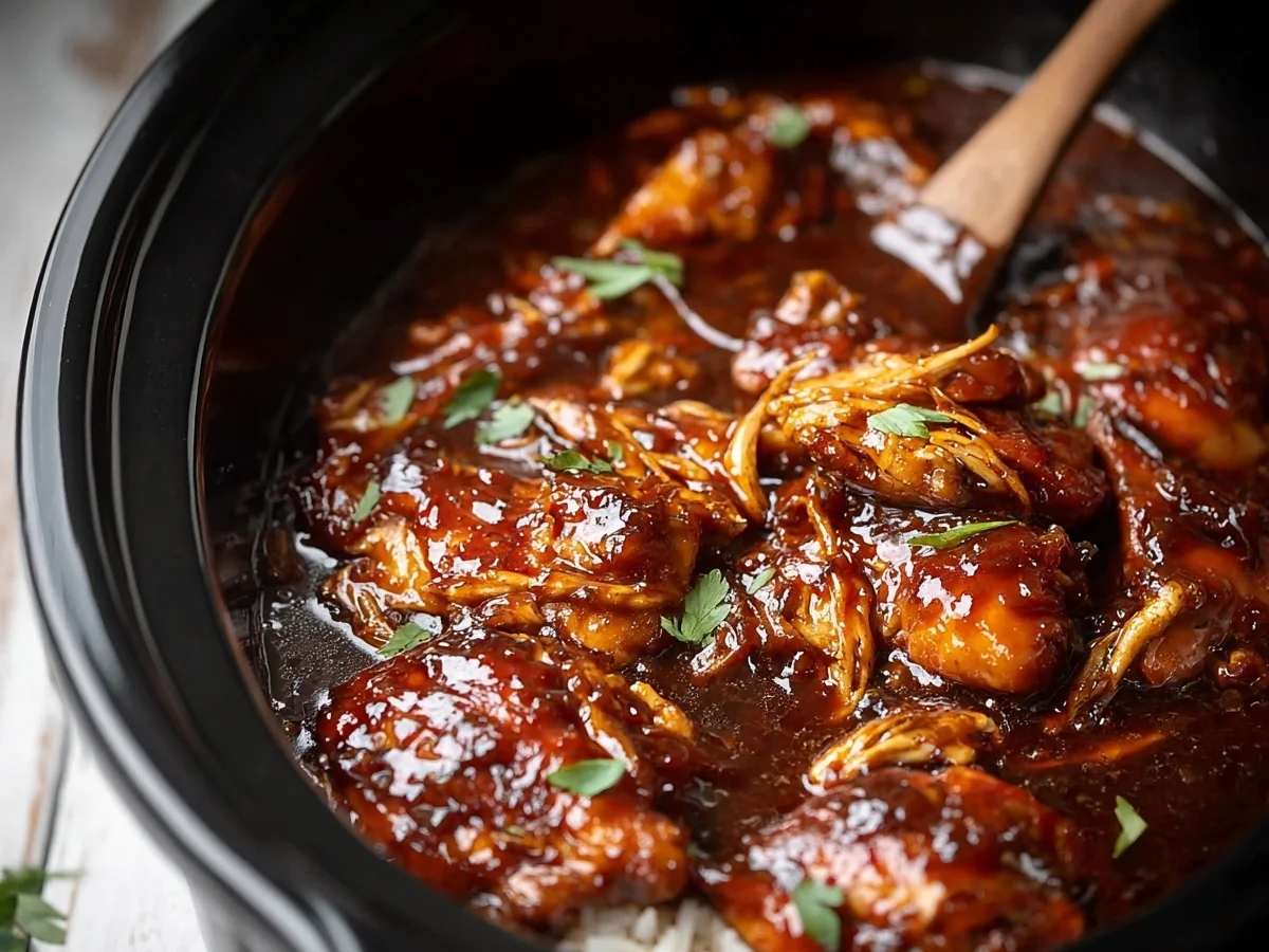Slow Cooker Glazed Chicken: Easy Weeknight Dinner - Image 1