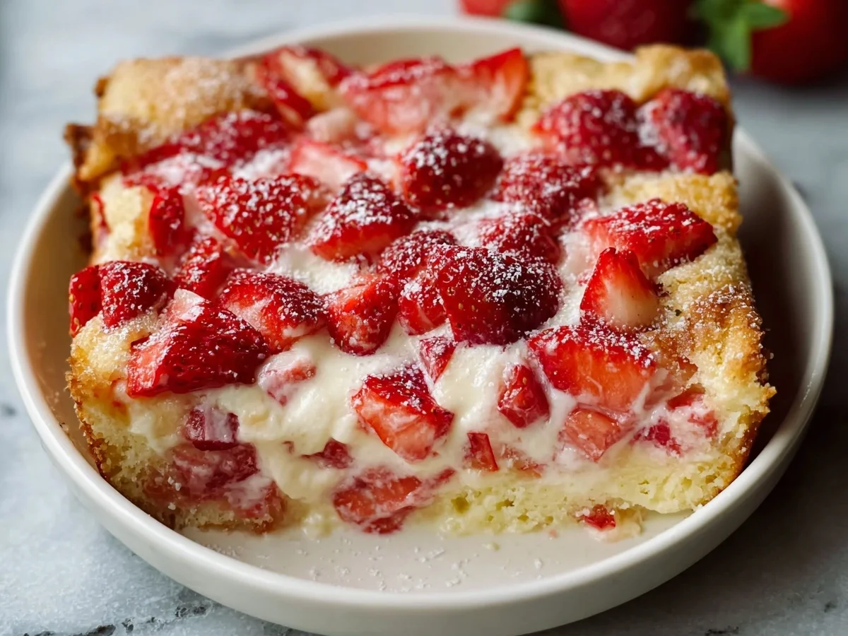 Strawberry Rhubarb Custard Dessert Recipe - Image 2