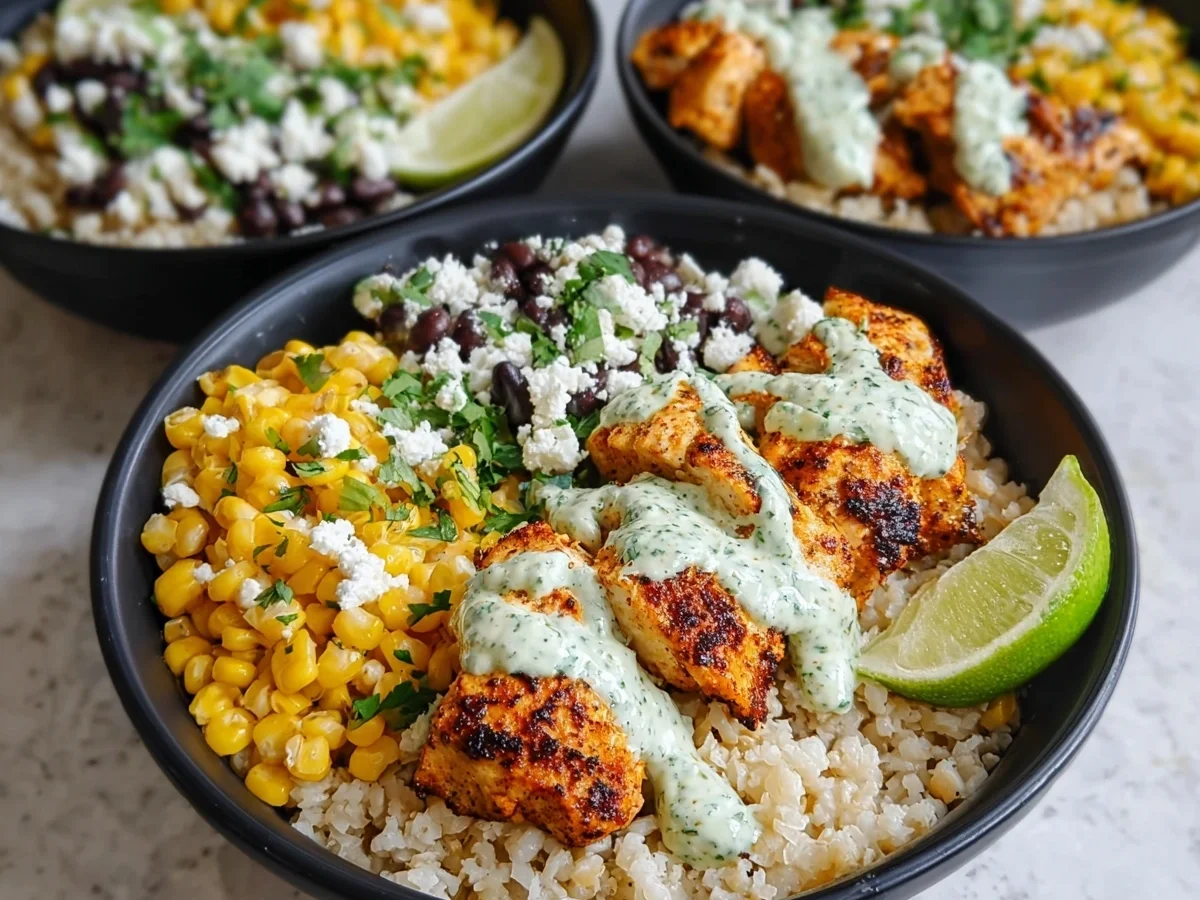 Street Corn Chicken Bowls: 40g Protein in 30 Mins - Image 2