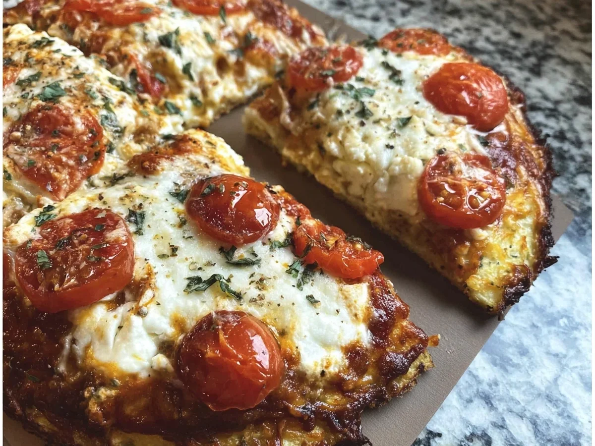 Viral Cottage Cheese Flatbread Pizza: Low Carb, High Protein - Image 1