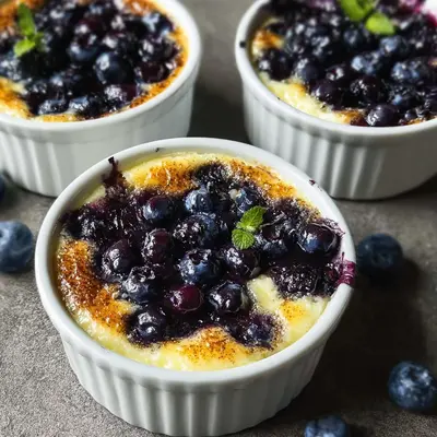 Baked Blueberry Cottage Cheese: High Protein Breakfast