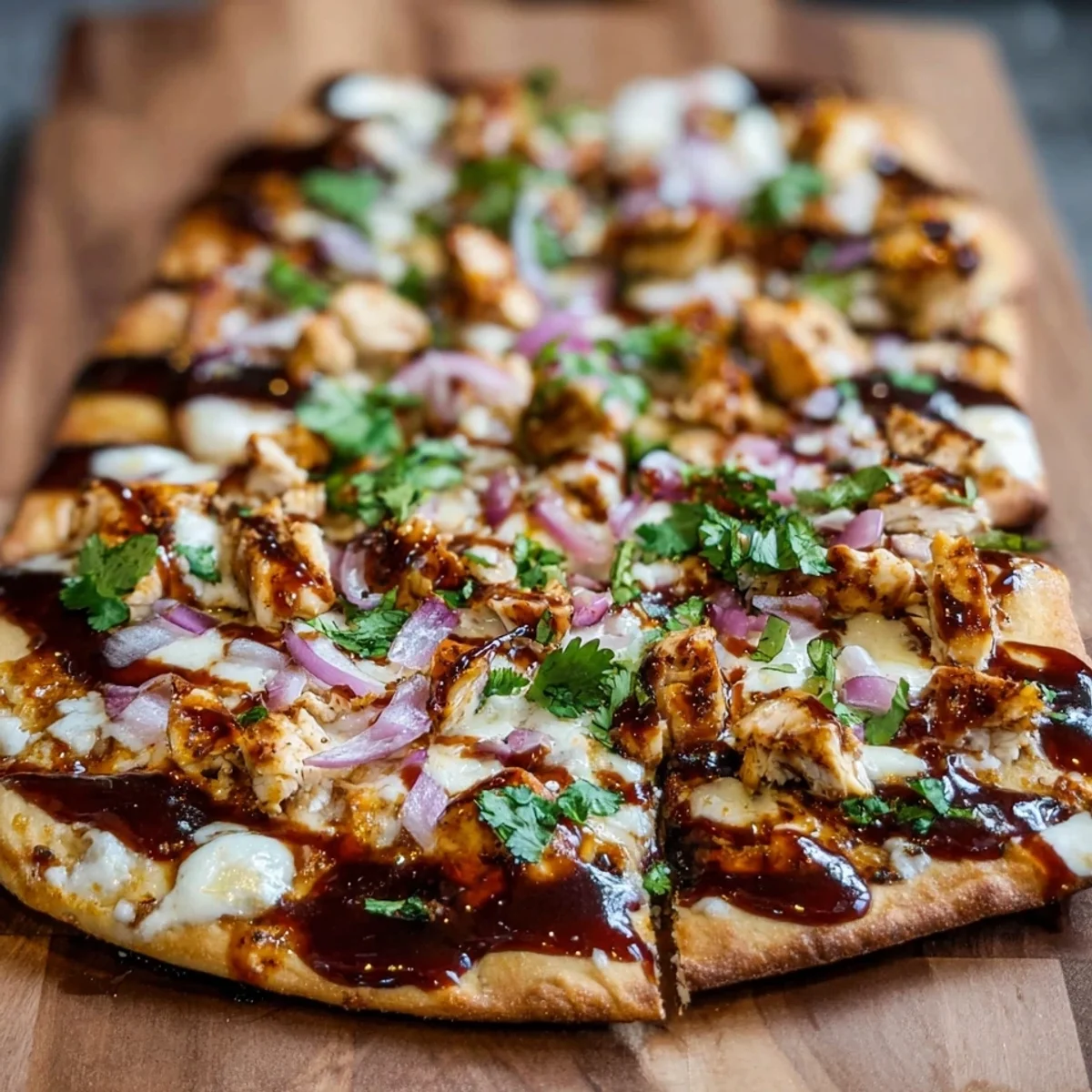 BBQ Chicken Flatbread: 30g Protein, Quick Prep