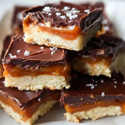 Decadent Low Carb Millionaire Bars