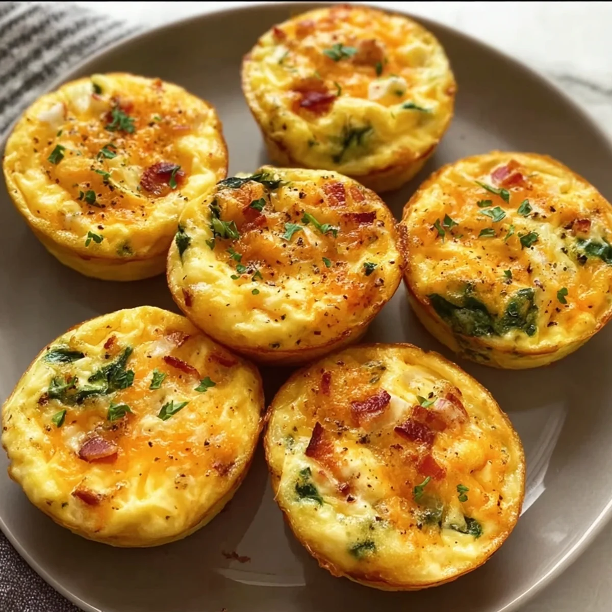 Easy Cottage Cheese Egg Bites for Quick Breakfasts