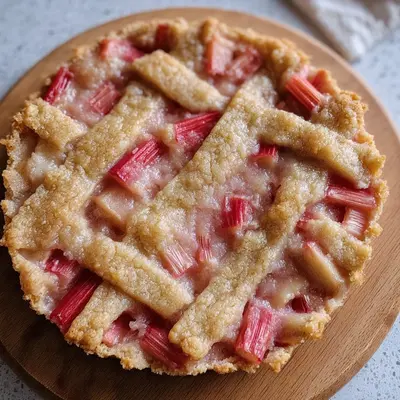 Easy Rhubarb Bars with Buttery Crust Recipe