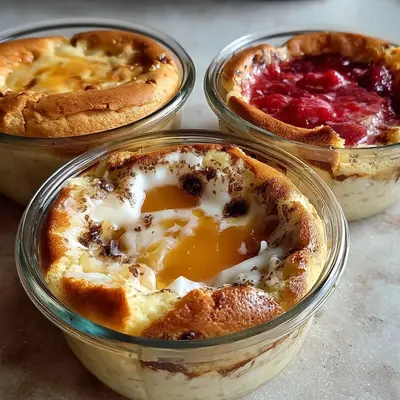 Fluffy Baked Protein Pancake Bowls: Healthy Breakfast