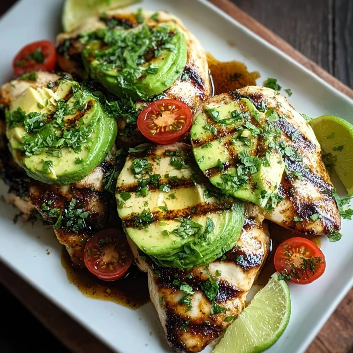 Grilled California Avocado Chicken Recipe