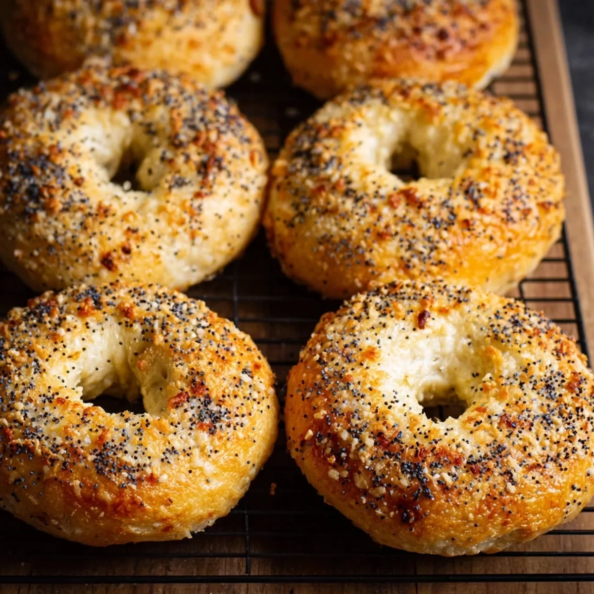 High Protein Cottage Cheese Bagels