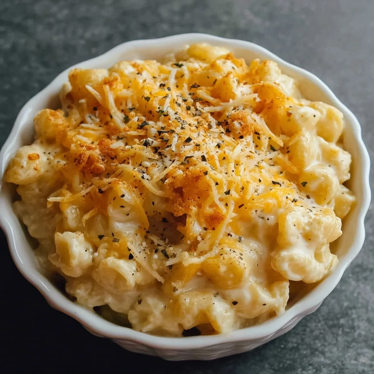 High Protein Cottage Cheese Mac and Cheese
