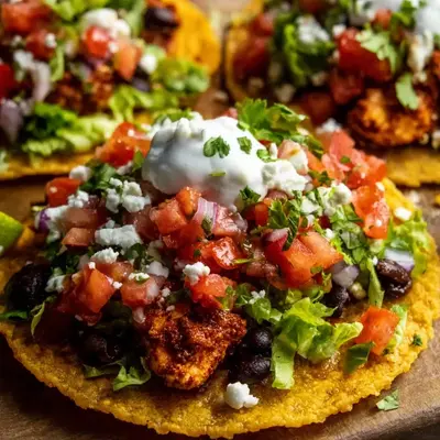 Low Calorie Tostadas: Quick High Protein Dinner