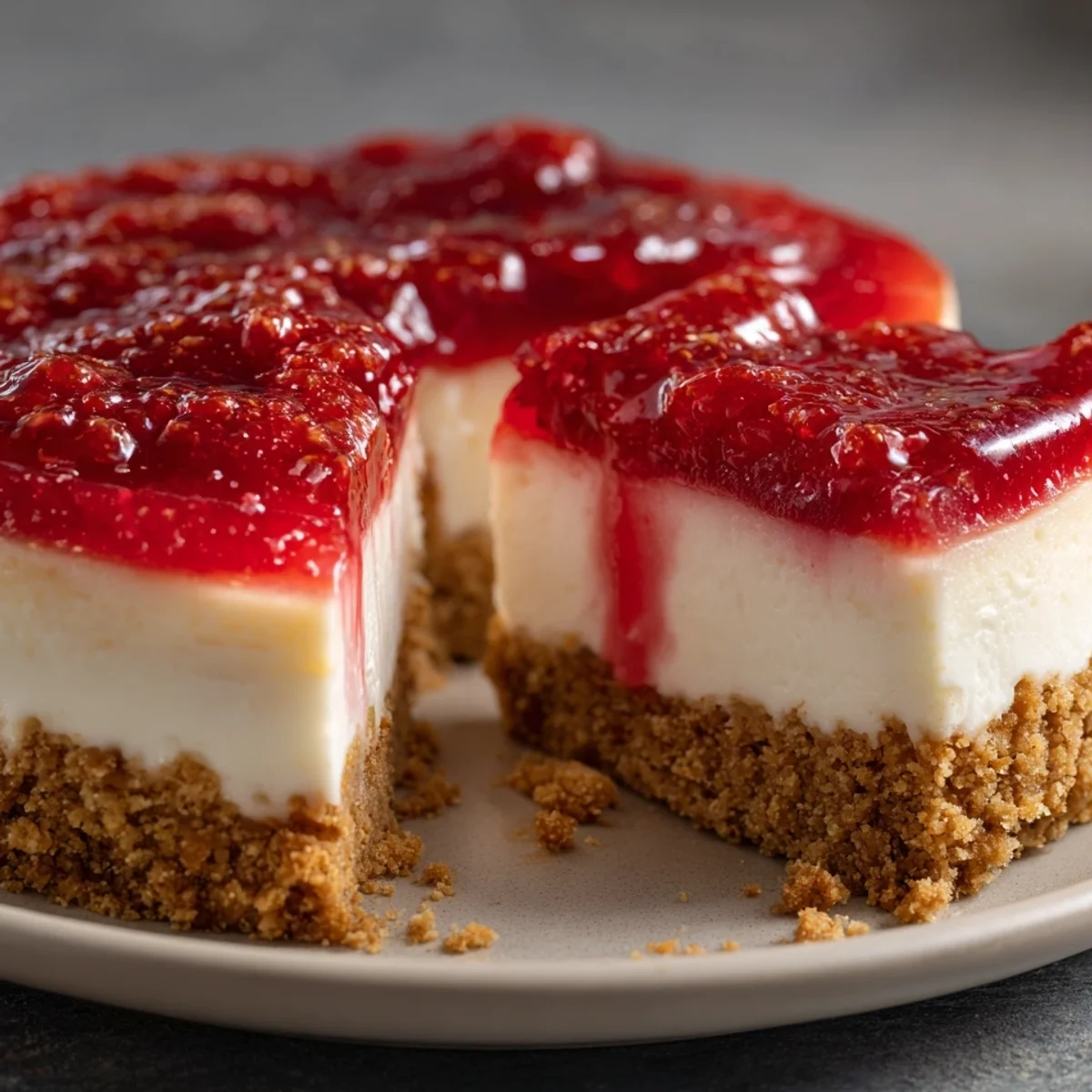 No-Bake Greek Yogurt Jello Cheesecake Recipe