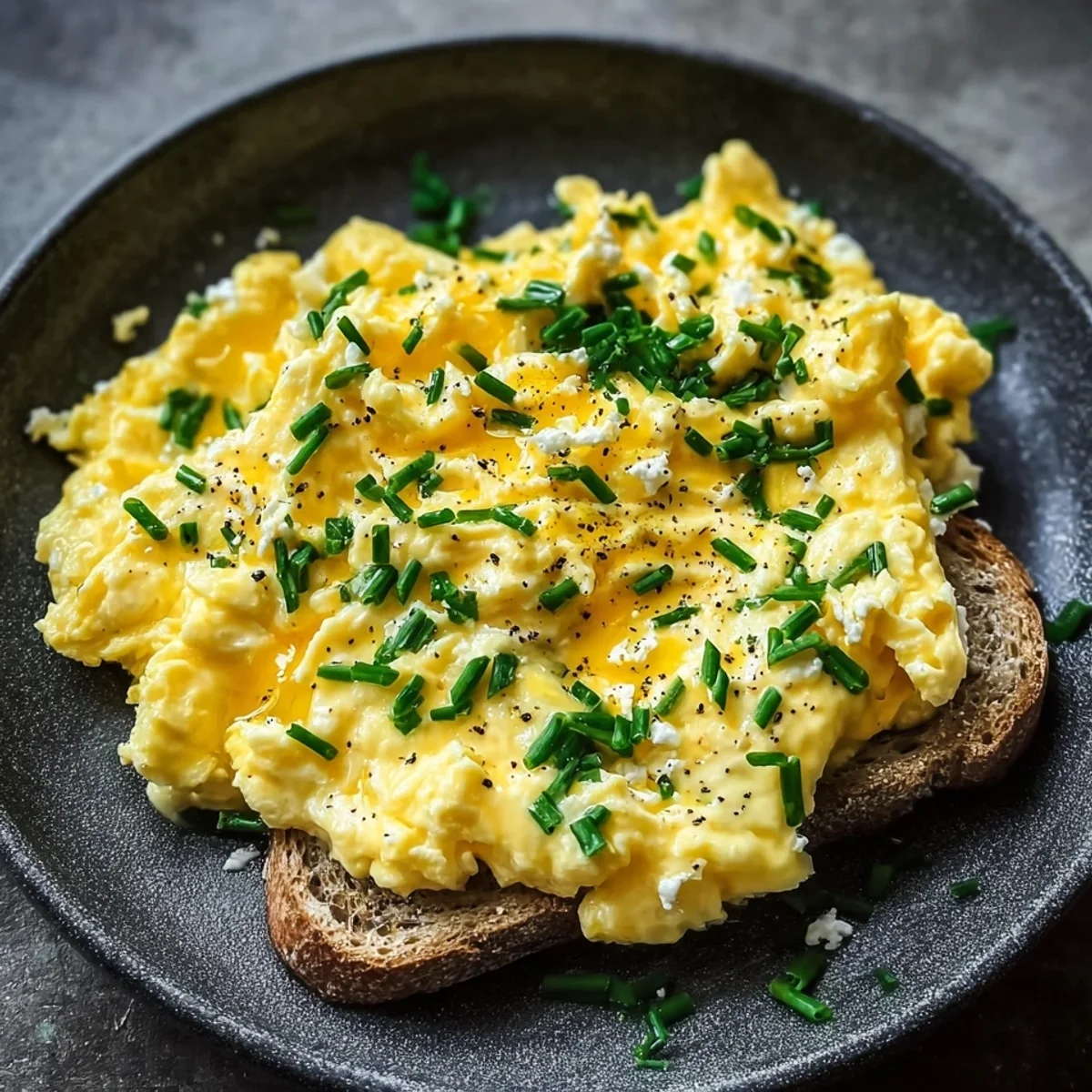 Protein Scrambled Eggs with Cottage Cheese