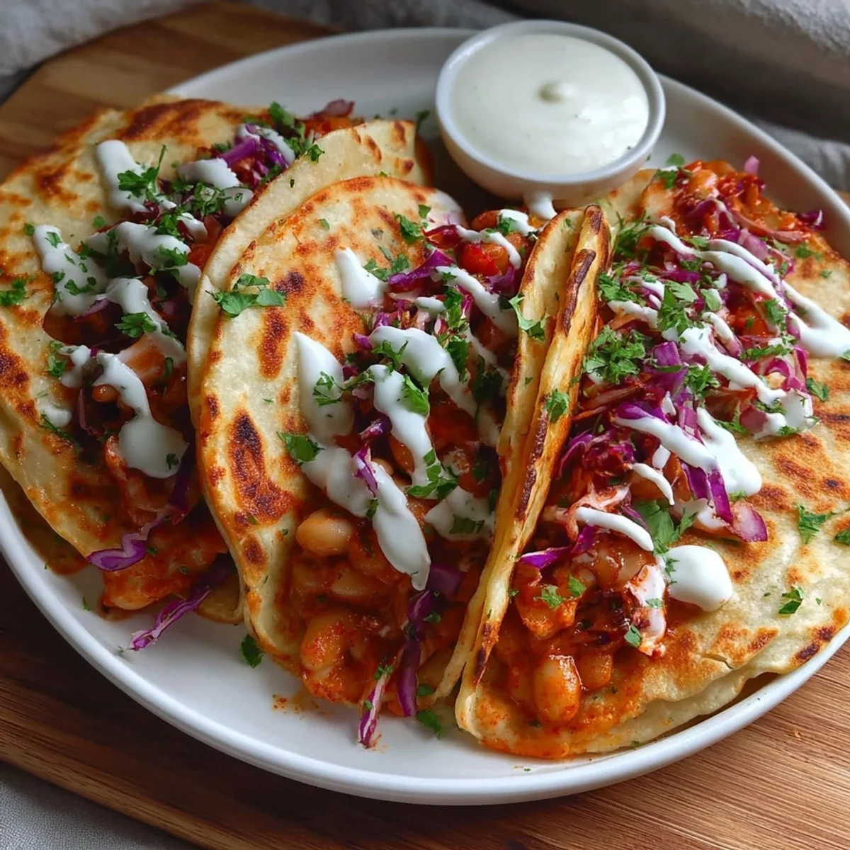 Quick Buffalo White Bean Tacos: Easy Plant-Based Dinner