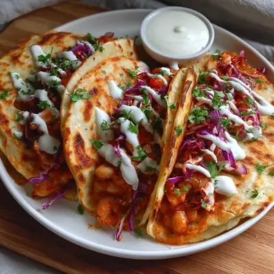Quick Buffalo White Bean Tacos: Easy Plant-Based Dinner
