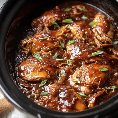 Slow Cooker Glazed Chicken: Easy Weeknight Dinner