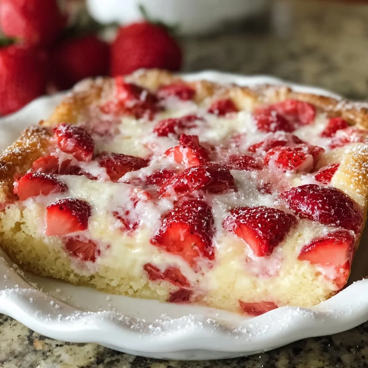 Strawberry Rhubarb Custard Dessert Recipe