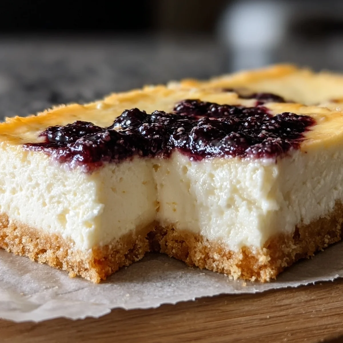 Sugar-Free Cheesecake Bars: Healthy Dessert Treat
