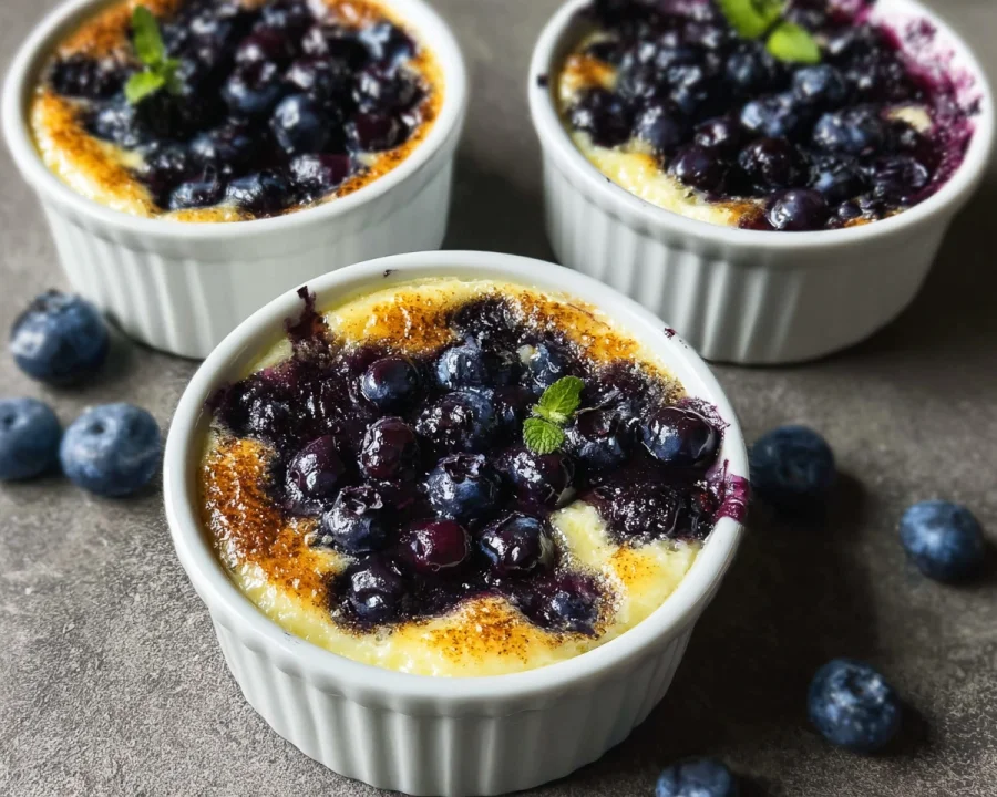 Baked Blueberry Cottage Cheese: High Protein Breakfast