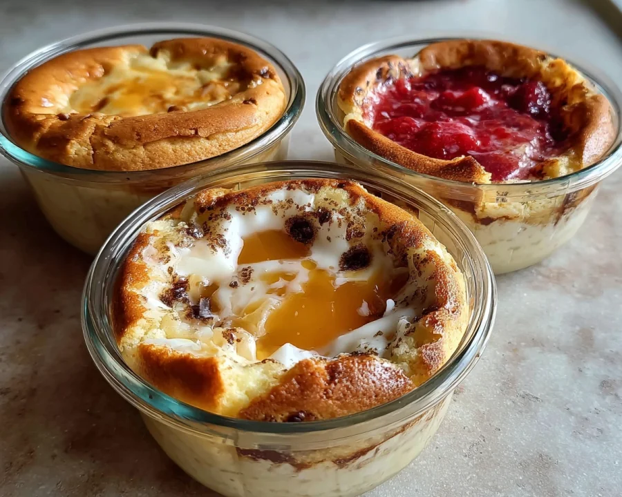 Fluffy Baked Protein Pancake Bowls: Healthy Breakfast