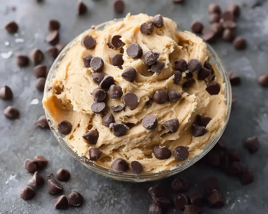 Healthy Greek Yogurt Cookie Dough (5-Minute Recipe)