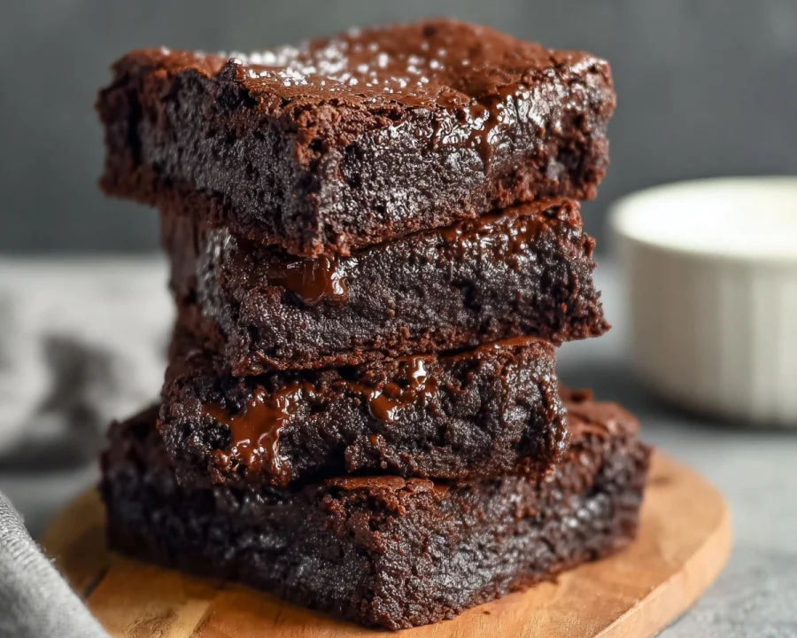 Healthy Low Calorie Greek Yogurt Brownies