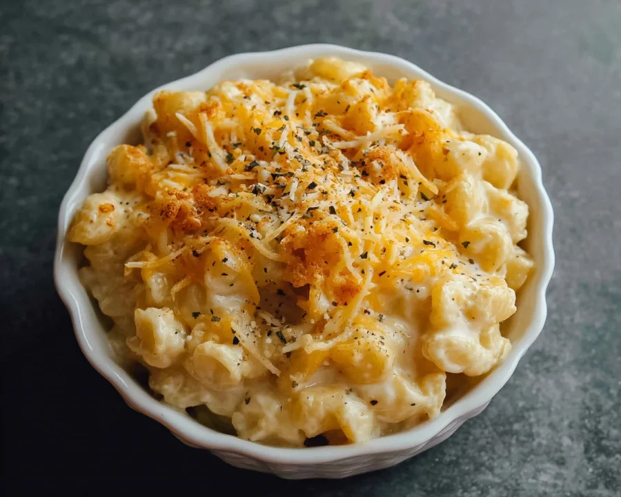 High Protein Cottage Cheese Mac and Cheese