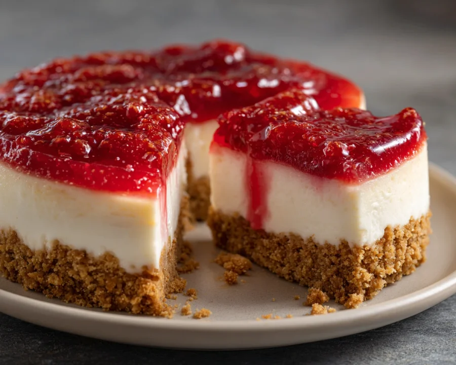 No-Bake Greek Yogurt Jello Cheesecake Recipe