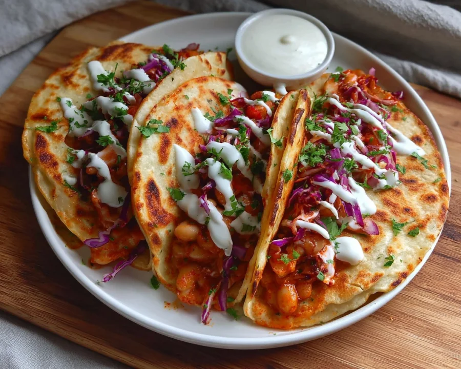 Quick Buffalo White Bean Tacos: Easy Plant-Based Dinner