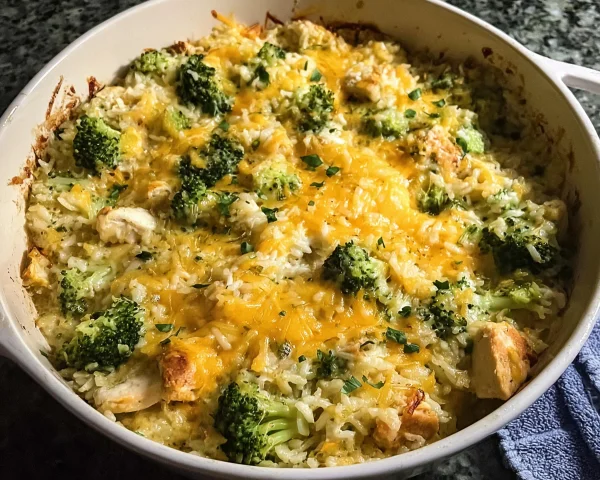 Chicken Broccoli Rice Casserole: Easy Meal Prep Dinner